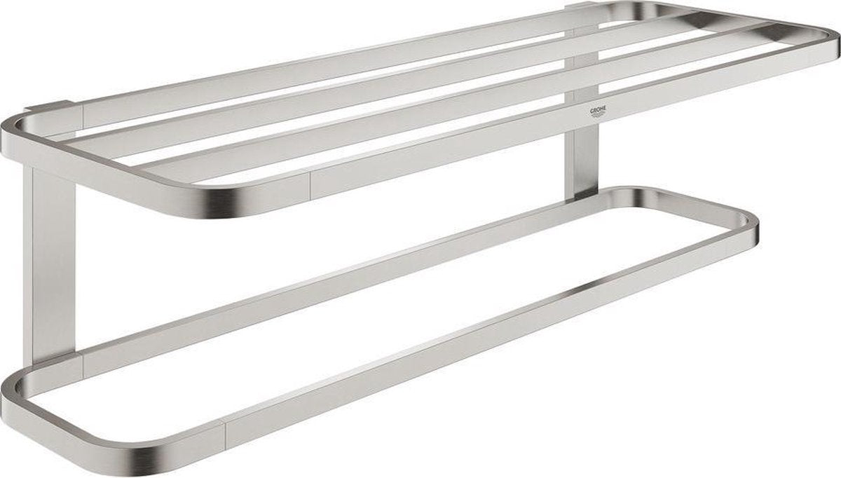 Porte-serviettes multi-serviettes Grohe Selection - supersteel (aspect inox) - 41066dc0
