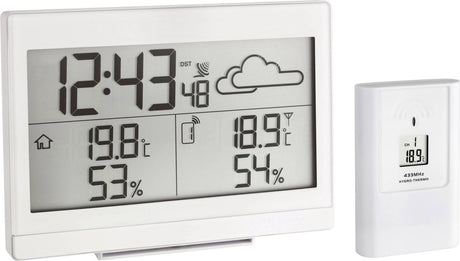 Tfa dostmann station météo sans fil casa 35.1135.02 blanc