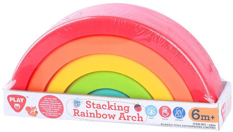 Playgo pile couleur arc-en-ciel - 5 pcs.