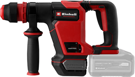 Marteau de démolition professionnel sans fil Einhell TP-DH 18 4 li bl - solo (noir rouge, batterie et chargeur non inclus)