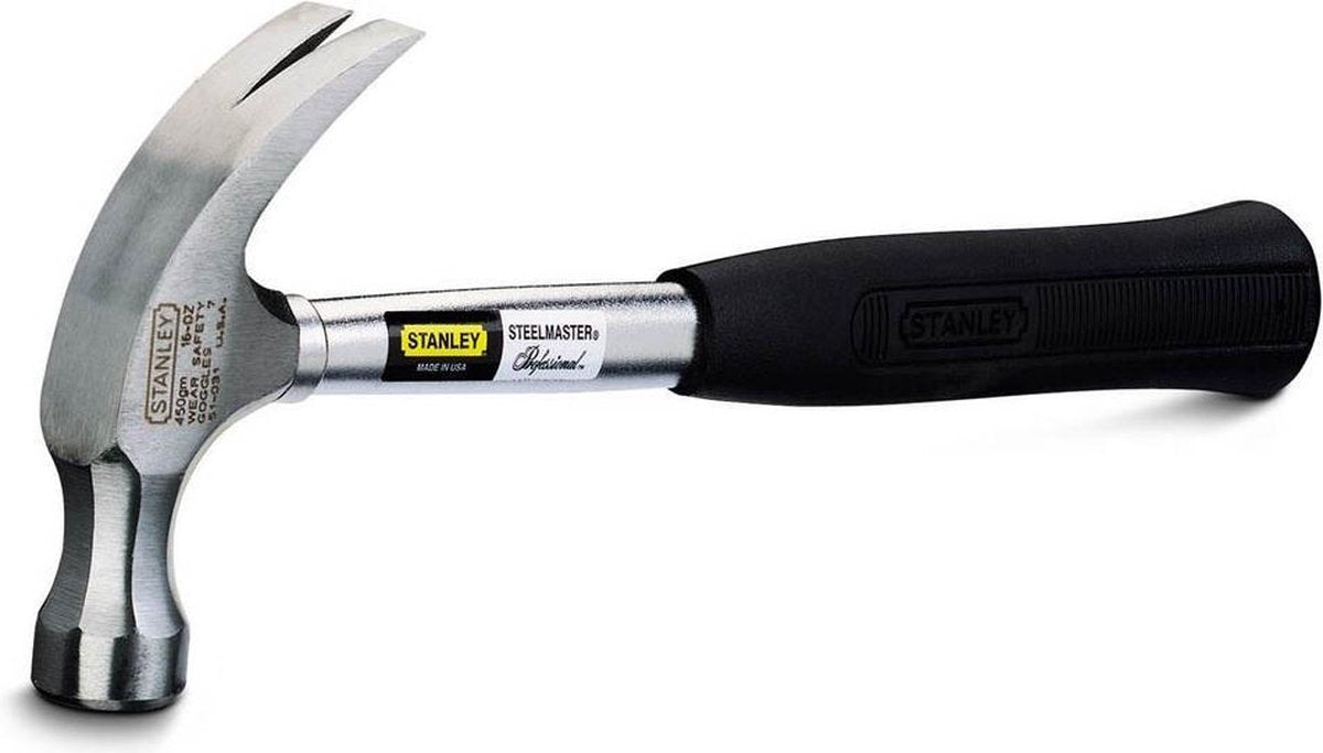 Stanley outil à main marteau à griffes steelmaster 450gr - 1-51-031