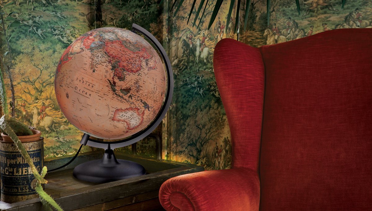 Globe d'ambiance basic a2 - 30cm - Anglais - globe