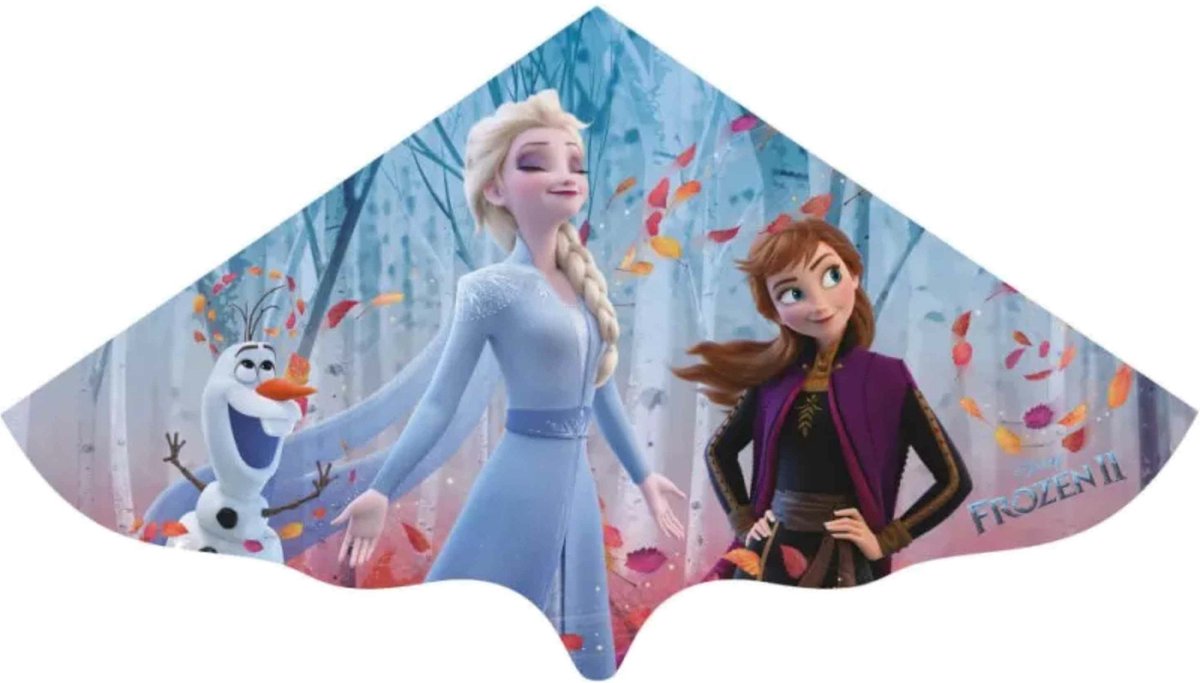 Cerf-volant enfant Disney de La Reine des Neiges - 115 x 63 cm - jouet - plage