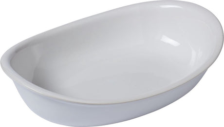 Pyrex - plat à four suprême ovale 2,7 litres - blanc - céramique