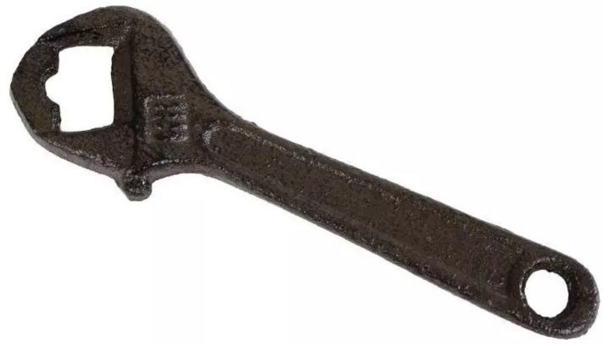 Ouvre-bière sans marque Bahco en fonte 18,5x5x1,2 cm | 6 pièces