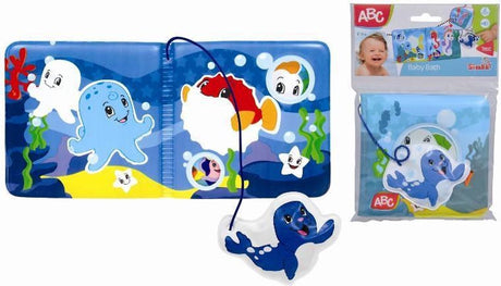 Livre de bain magique ABC, jouets pour bébé, amusants dans l'eau, animaux marins colorés.