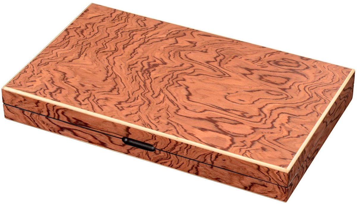 Cassette de jeu de backgammon Philos ikaria grande planche en bois.
