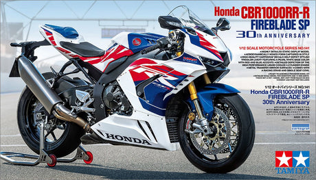 Tamiya modèle kit voiture - 14141 honda cbr1000rr-r fireblade sp 30e anniversaire plastique - 1:12 - modélisme