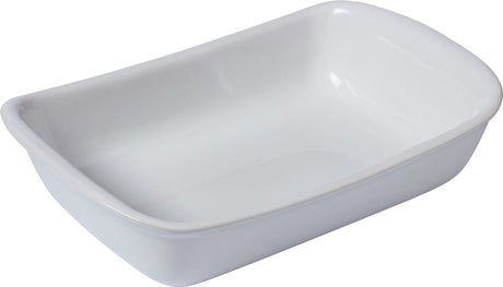 Pyrex - plat de cuisson suprême rectangle 3,2 litres - blanc - céramique