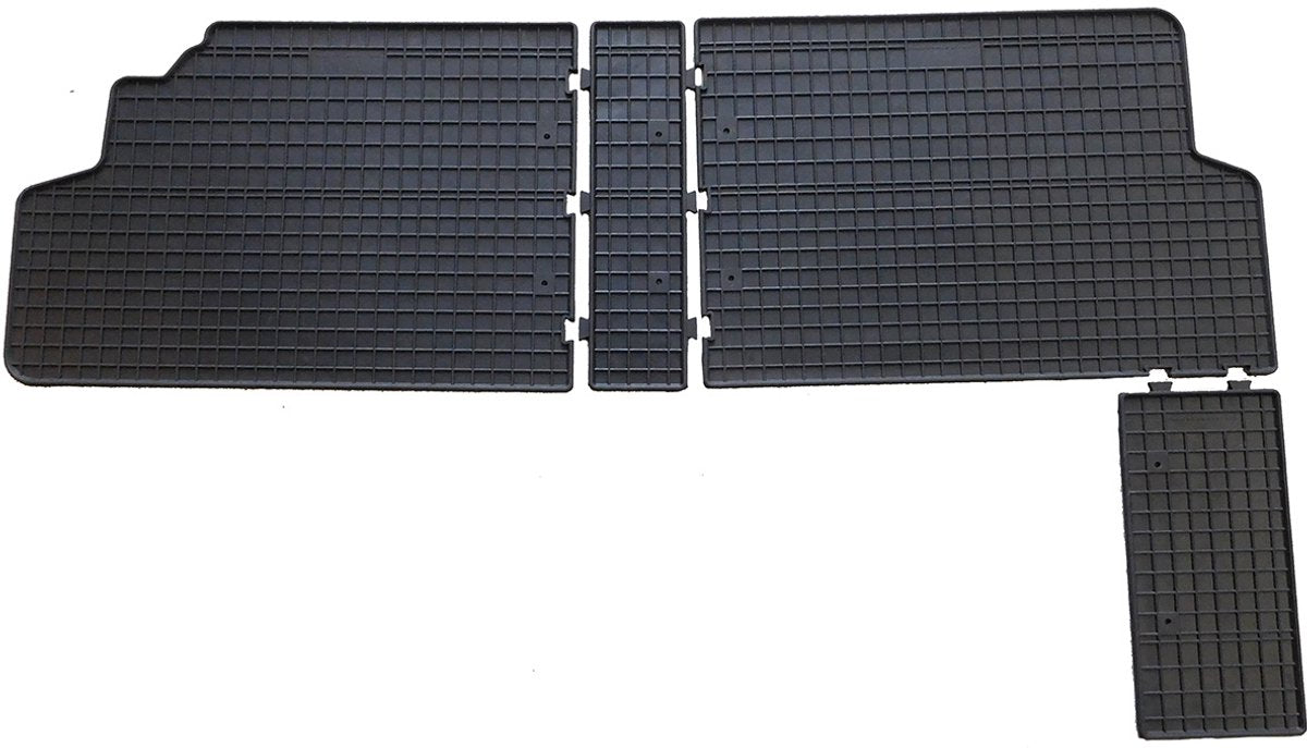 Tapis en caoutchouc Frogum Citroën Jumpy van 2006-2016 (se place derrière la 2ème rangée de sièges) -
