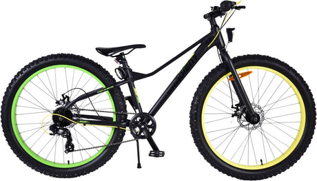 Volare Gradient Children's Bicycle - Boys - 26 pouces - Black Yellow Green - 7 Speed ​​- Prime Collection