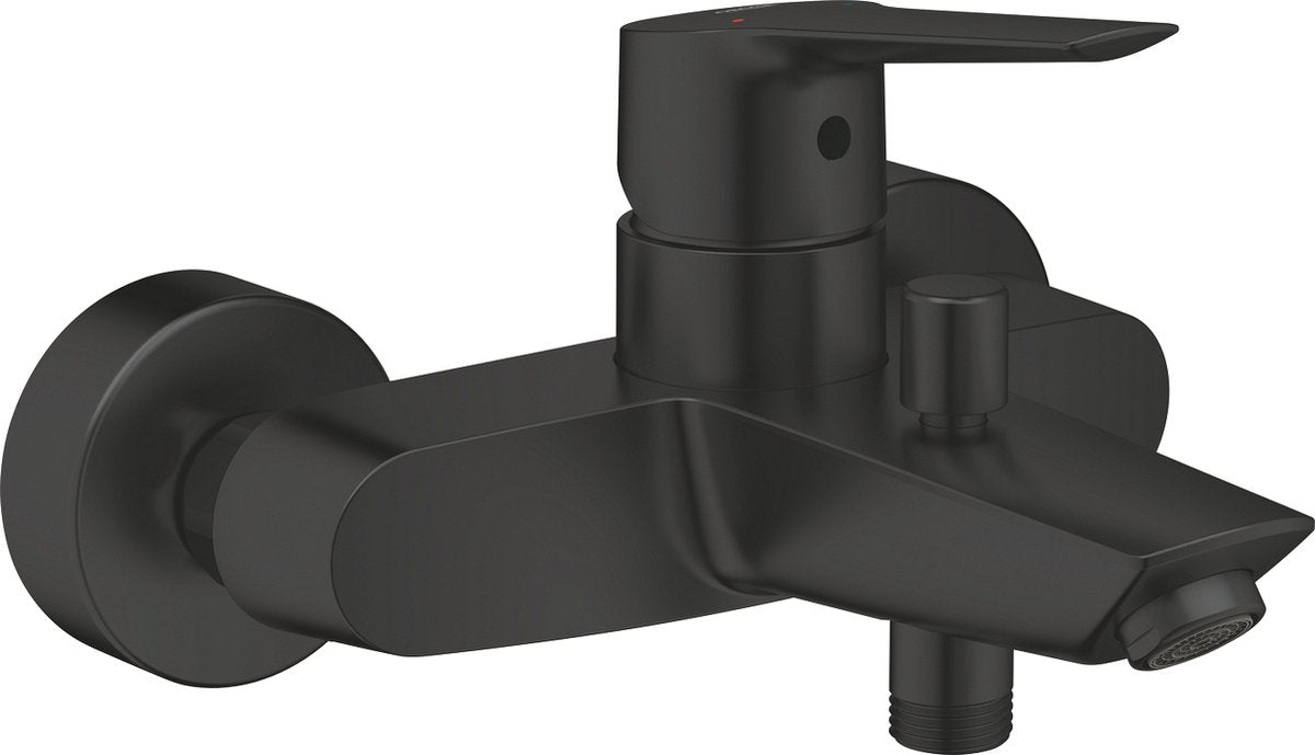 Mitigeur de bain Grohe start - avec inverseur - noir mat