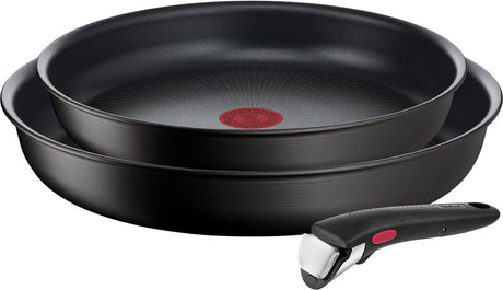 Tefal ingenio unlimited - set de poêles - ø24 et ø28 cm - induction - empilable - poignée amovible - gain de place