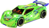 Voiture de course verte Dickie speed tronic