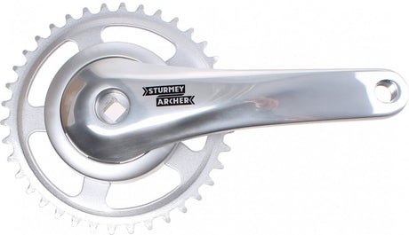 Sunrace Cranket 33T, longueur de manivelle 170 mm. Argent, aluminium, sans gêne