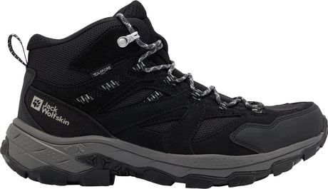 Jack wolfskin vojo tour texapore mid m bottes de randonnée pour hommes-phantom