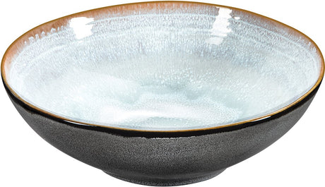 Médard de noblat - shadow aqua - saladier 24 cm - 2 parties