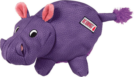 Hippopotame Kong Phatz - jouet pour chien - violet - m