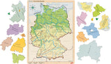Goki Wooden Cose Puzzle Allemagne, 98st.