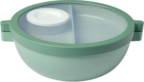 Bol bento Mepal - sauge nordique - 5 compartiments - 1,5l