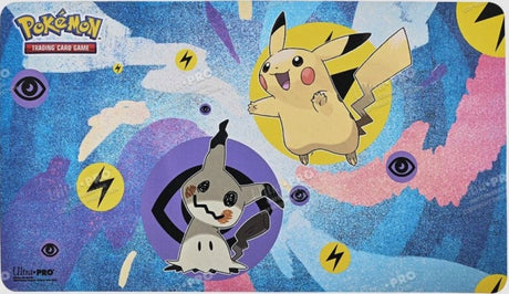 Ultrapro ultra pro - pokémon tcg - tapis de jeu pikachu et mimikyu