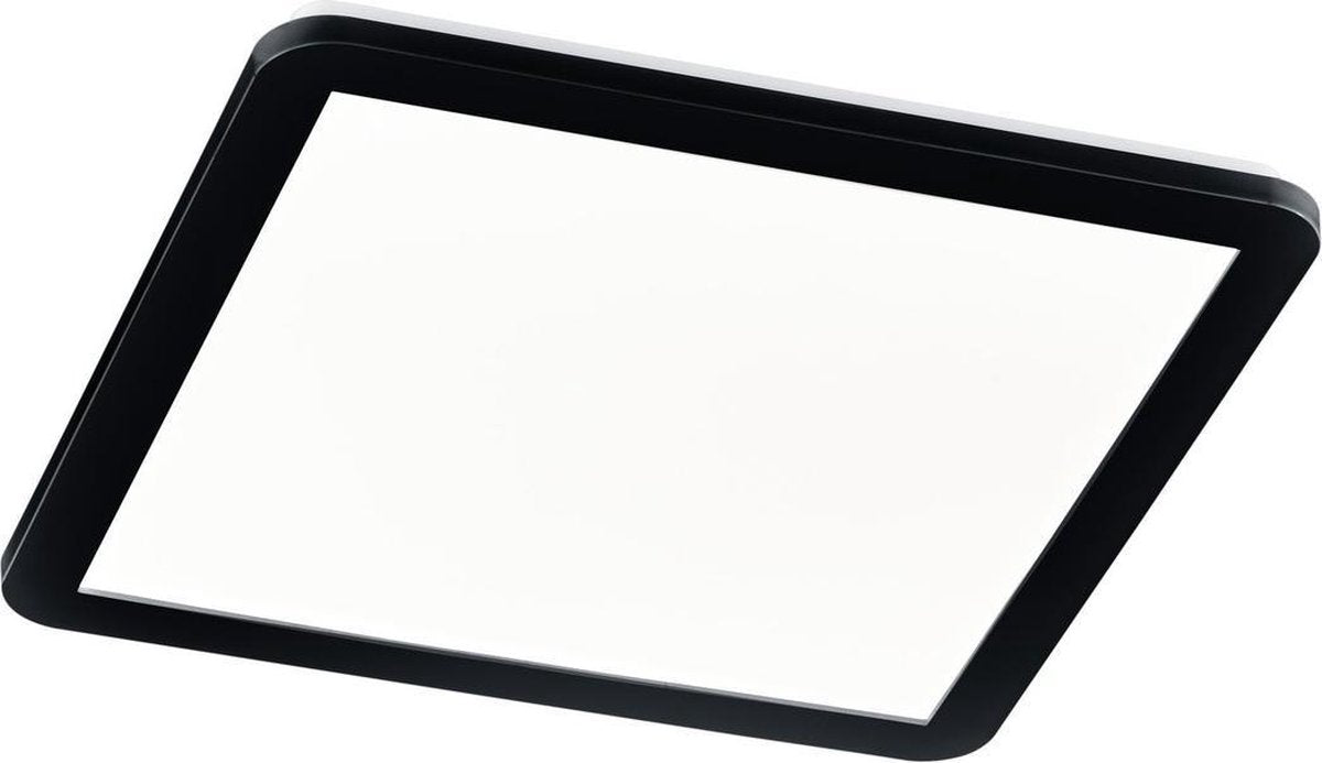 Rl live your light reality camillus - plafonnier - noir mat - incl. 1x smd 22w d: 40 cm - dimmable