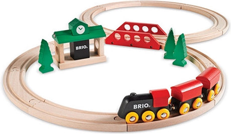 Coffret de train classique Brio - 33028 - voie ferrée