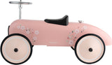 Petite voiture rétro hollandaise rose