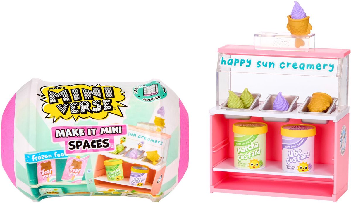 Pack mobilier espaces Miniverse | 10 pièces