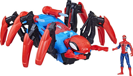 Spider-man marvel crawl and blast spider - véhicule jouet
