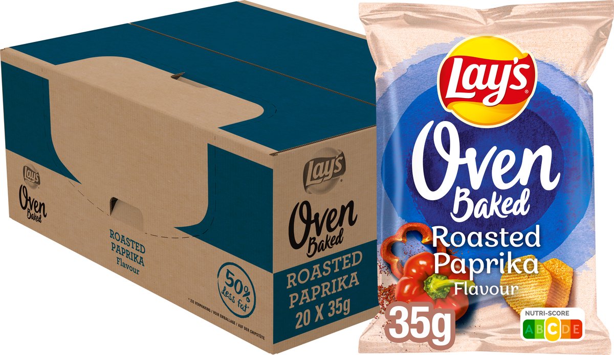 Poivre cuit au four Lay's - chips - 20 x 35 grammes
