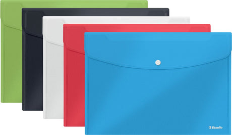 Enveloppe pour documents pp Esselte Viviva - a5 - facile à emporter - assortie