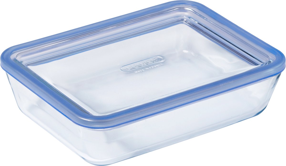 Plat de cuisson rectangulaire en verre pur Pyrex 0,8 litre