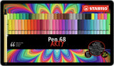Stabilo Pen 68 Arty Metal Box Felt -Tip stylos, 66st.