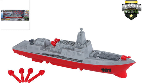 Navire de contrôle de mission Van Manen Veenendaal BV avec fonction de tir, 24 cm