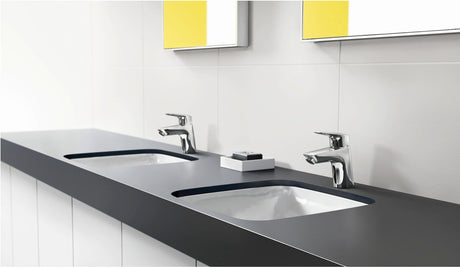 Mitigeur de lavabo Hansgrohe - Monocommande Logis 70 coolstart - avec vidage