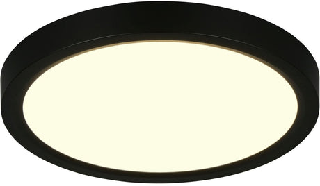 Rl live your light reality draco - plafonnier - noir mat - incl. 1x SMD 18 W - dimmable avec interrupteur - montage mural et au plafond - fonction mémoire via l'interrupteur mural - montage facile - dip - switch