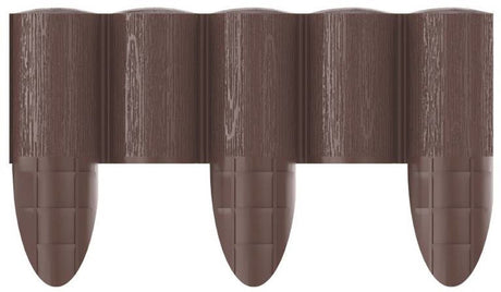 Palissade de jardin Cellfast marron 8 pièces (17 30cm h l)