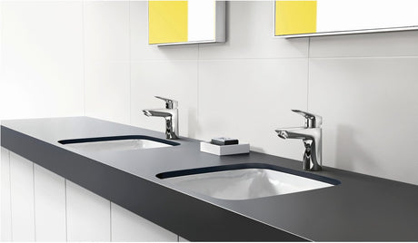 Mitigeur de lavabo Hansgrohe - Monocommande Logis 100 coolstart - avec vidage