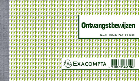 Reçu Exacompta (livret de reçu) 10,5x18 dupli nl