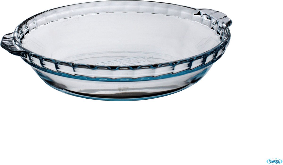 Pyrex - moule à gâteau iconique avec anses ø 21 cm - transparent - verre borosilicate