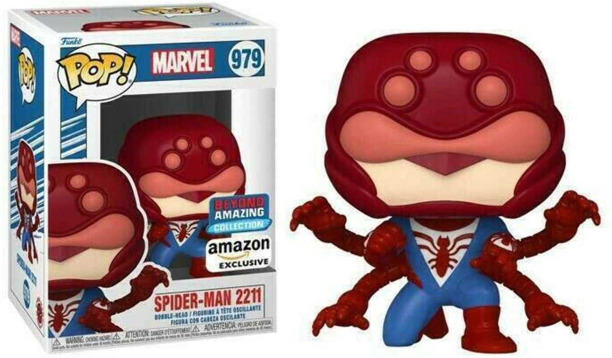 Funko-pop ! Marvel Spider-Man 2211 #979 - Au-delà de l'étonnante collection Graal exclusif à Amazon