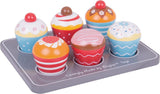 Ensemble à muffins en bois Bigjigs