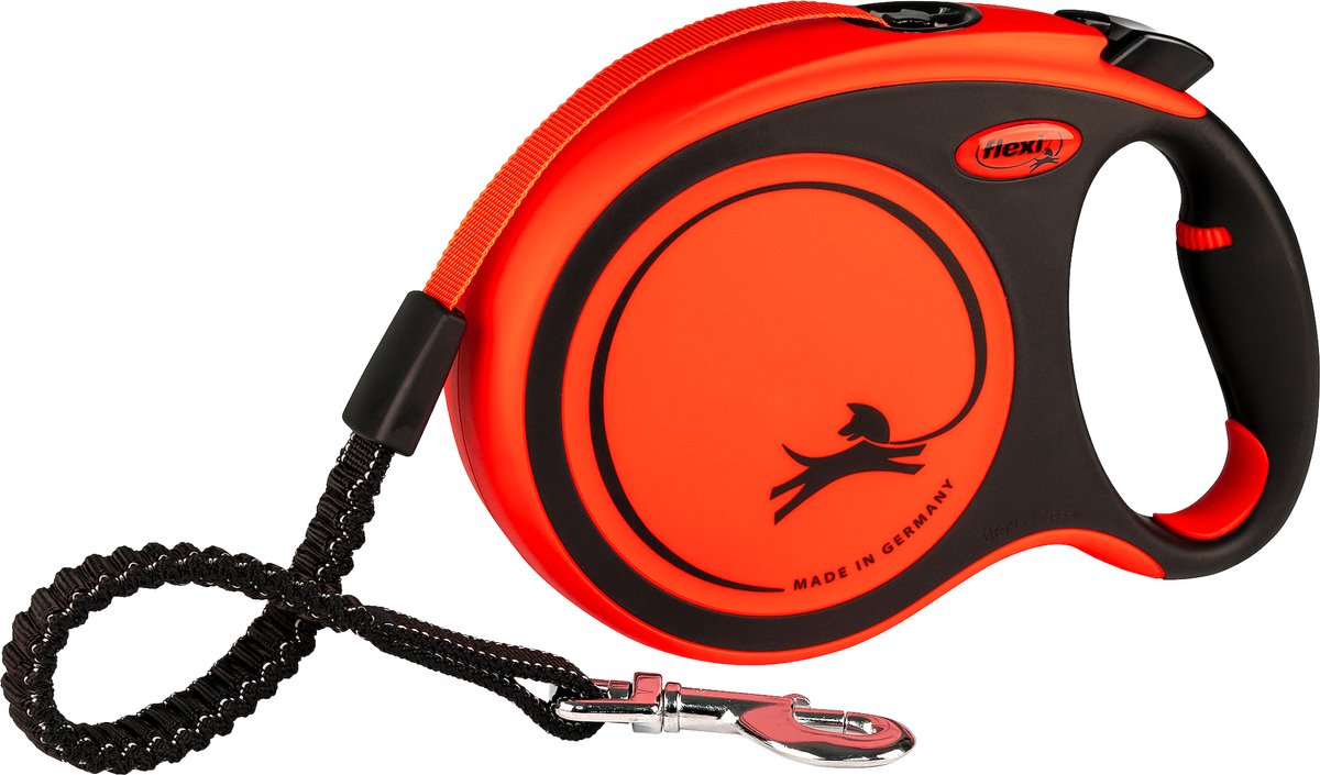 Flexi rollijn xtreme rucker noir orange