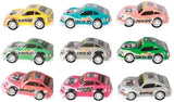 Mini voitures de rallye Turbo Racers, 9 pcs.