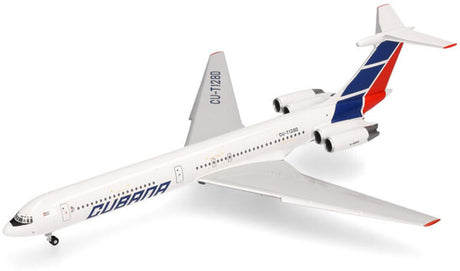 Herpa ilyushin il-62m cubain de l'aviation