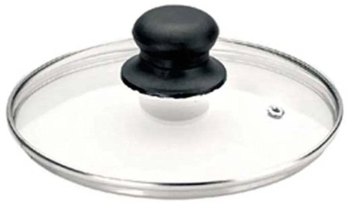 Ibili 36 cm couvercle en verre argent