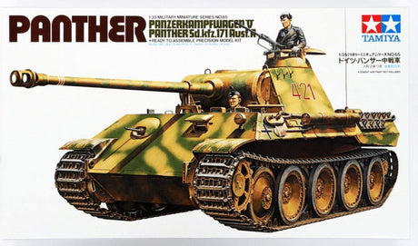 Tamiya modèle kit véhicules militaires - 35065 seconde guerre mondiale ger.sdkfz.171 panthère en plastique - 1:35 - modélisme
