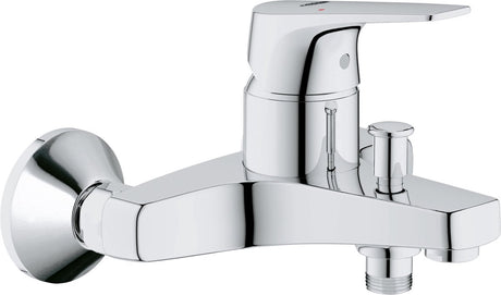 Robinet de bain Grohe quickfix start flow - avec inverseur et raccords - chrome