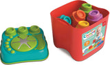 Clementoni baby clemmy - seau sensoriel avec blocs